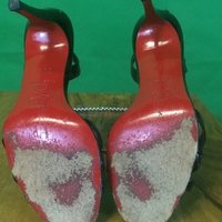 CHRISTIAN LOUBOUTIN 85mm Black Sandals - Thumbnail 3