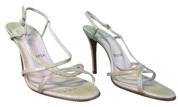 Christian louboutin nude sandals