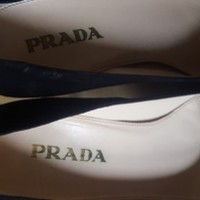 PRADA Suede Black Pumps - Thumbnail 3