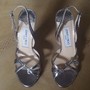JIMMY CHOO Silver Sandals-3