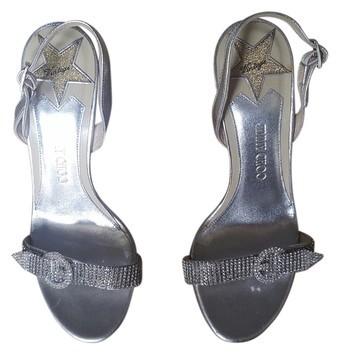 JIMMY CHOO Silver Formal Shoes