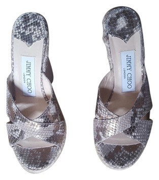 JIMMY CHOO Print Wedges