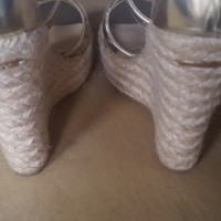 JIMMY CHOO Gold Wedges - Thumbnail 1