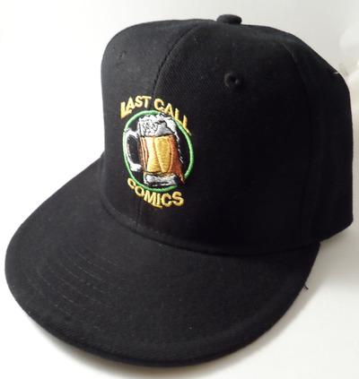 Last Call Comics Fitted Hat (Black) 7 1/4