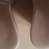 JIMMY CHOO Tan Wedges - Thumbnail 2