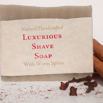 Luxurious shave soap 