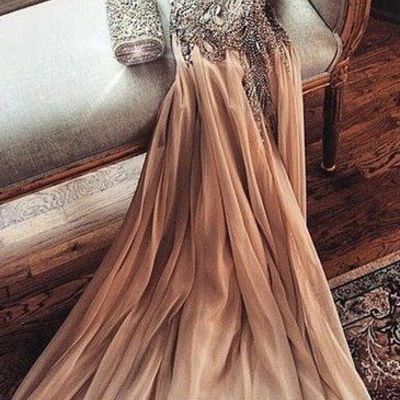 Pretty a-line strapless ruching beading long sexy prom dress 