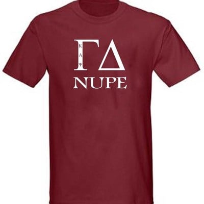 Kappa alpha psi gamma delta chapter nupe cotton or dri-fit shirt (livingstone college) - Thumbnail 5