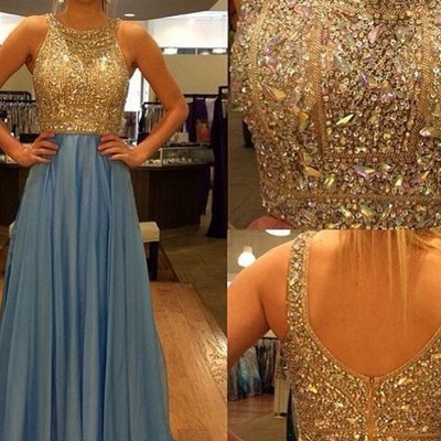 Beauty a-line beading ruching floor length sexy long prom dress,evening dresses - Thumbnail 5