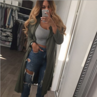 Fashion long-sleeved cardigan jacket   113005 - Thumbnail 2