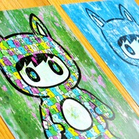 Joey Bubble Letter Dual Poster Set - Thumbnail 1