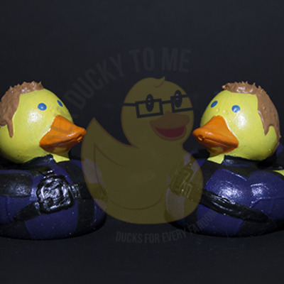 Hawkeye rubber duck
