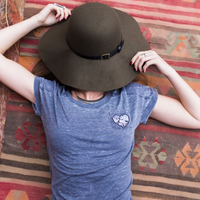 Fingerprint Heart World Pocket Tee - Thumbnail 4