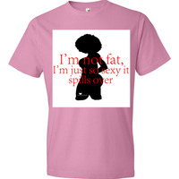 Im not fat with Backing t-shirt - Thumbnail 6
