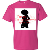 Im not fat with Backing t-shirt - Thumbnail 7