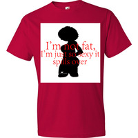 Im not fat with Backing t-shirt - Thumbnail 8