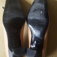 CHANEL Tan And Black Pumps - Thumbnail 3