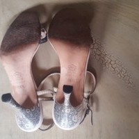 MANOLO BLAHNIK Print Sandals - Thumbnail 1