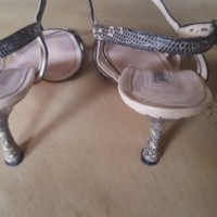 MANOLO BLAHNIK Print Sandals - Thumbnail 4