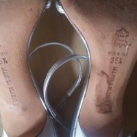 MANOLO BLAHNIK Silver Sandals - Thumbnail 4