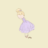 Shy Ballerina 2 Print (Color Options) - Thumbnail 4