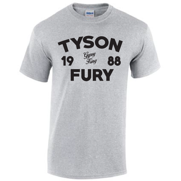 Tyson Fury retro boxing t shirt