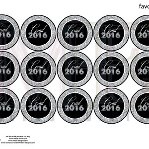 Glitter Graduation Party Invitations - Thumbnail 1