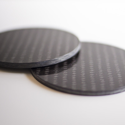 Carbon fiber coasters - Thumbnail 2