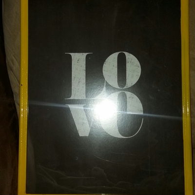 Framed "love" 11 x 14 chalkboard quotes collection  