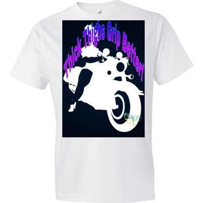 Thick thighs dark t-shirt