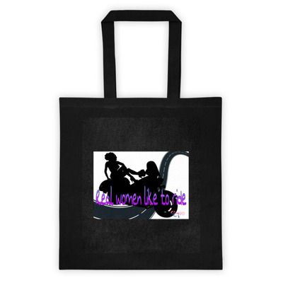 Real women ride tote bag - Thumbnail 2