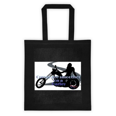 Curves and harleys tote bag - Thumbnail 3