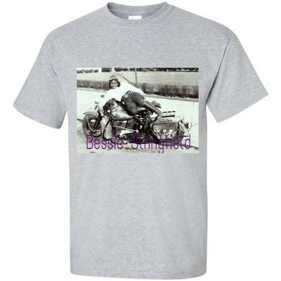 Bessie stringfield extended size t-shirt