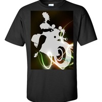 Biker Girl Extended Size  t-shirt - Thumbnail 1