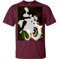 Biker Girl Extended Size  t-shirt - Thumbnail 3
