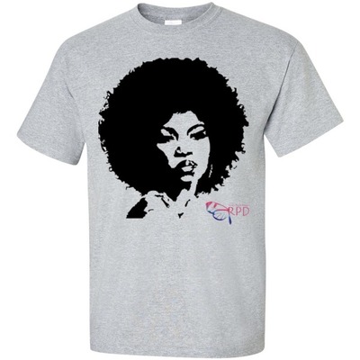 Afro lady t-shirt