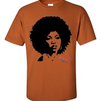 Afro lady t-shirt - Thumbnail 1