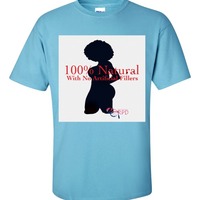 100% natural extended sizes t-shirt - Thumbnail 5