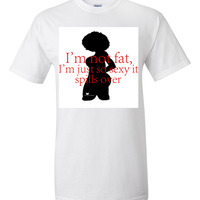 Im not fat t-shirt Extended sizes - Thumbnail 4