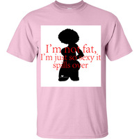 Im not fat t-shirt Extended sizes - Thumbnail 8