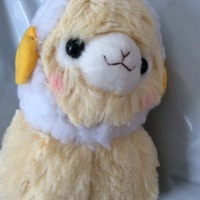 16cm ^-^ Sheep Hat Scarf Alpacasso Amuse Arpakasso Alpaca Soft Plush Doll Toy Kids Gift - Thumbnail 2