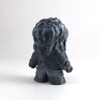 Cthulhu-Man (Grey) 3D printed figure w/display case - Thumbnail 2