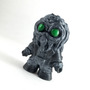 Cthulhu-Man (Grey) 3D printed figure w/display case-3