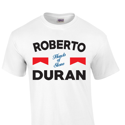 Roberto duran 3 colour retro boxing t shirt