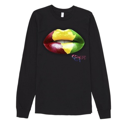 Africa lips long sleeve t-shirt (unisex)