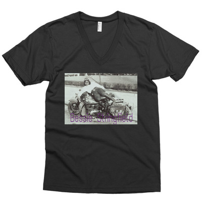 Bessie stringfield v-neck