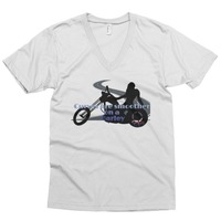 Curves and Harleys v-neck - Thumbnail 1