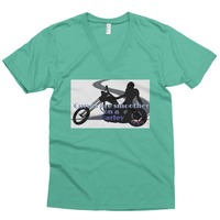 Curves and Harleys v-neck - Thumbnail 6