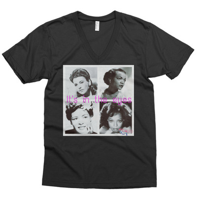 It's in the eyes v-neck