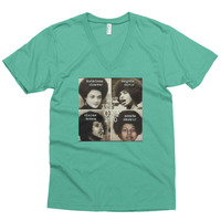 Retro set it off v-neck - Thumbnail 6